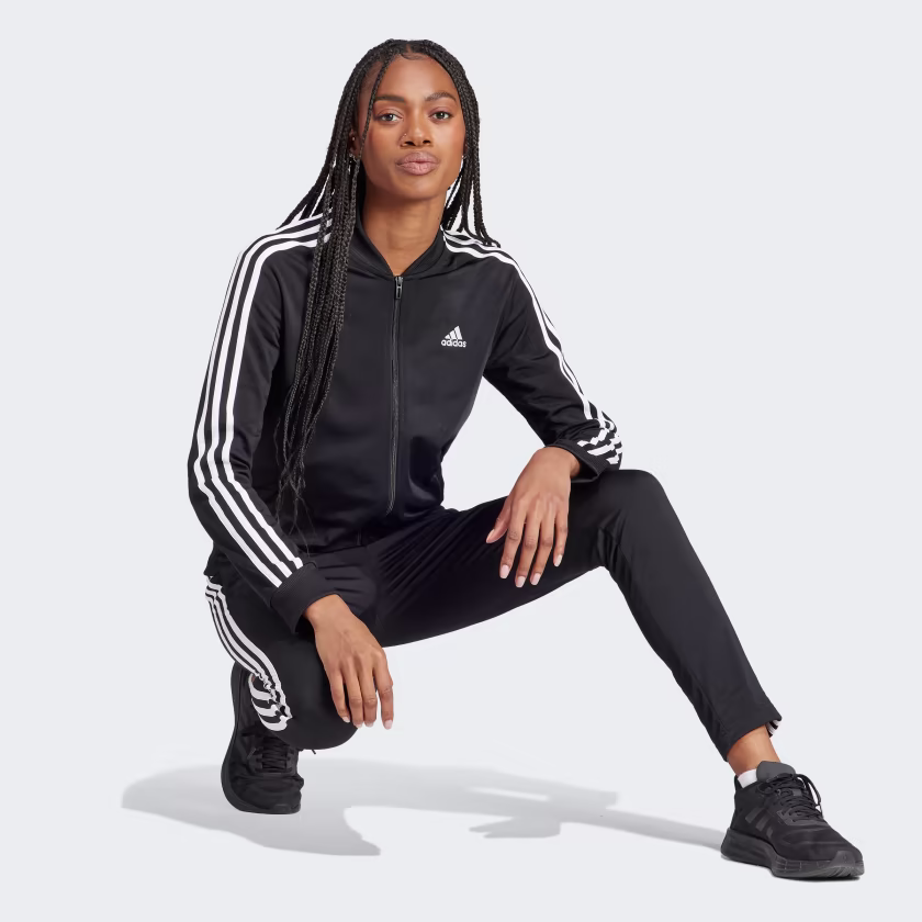 Essentials_3-Stripes_Track_Suit_Black_IJ8781_25_model ADIDAS Trenerka Set IJ8781