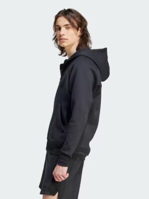 Z.N.E. Premium Full Zip Hooded Track Jacket Black IN5089 22 model