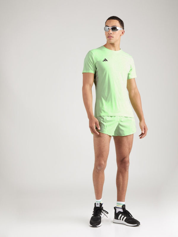 adidas-adizero-essentials-kurzaermeliges-t-shirt-in2264-normal-green-spark (3) ADIDAS Maice IN2264
