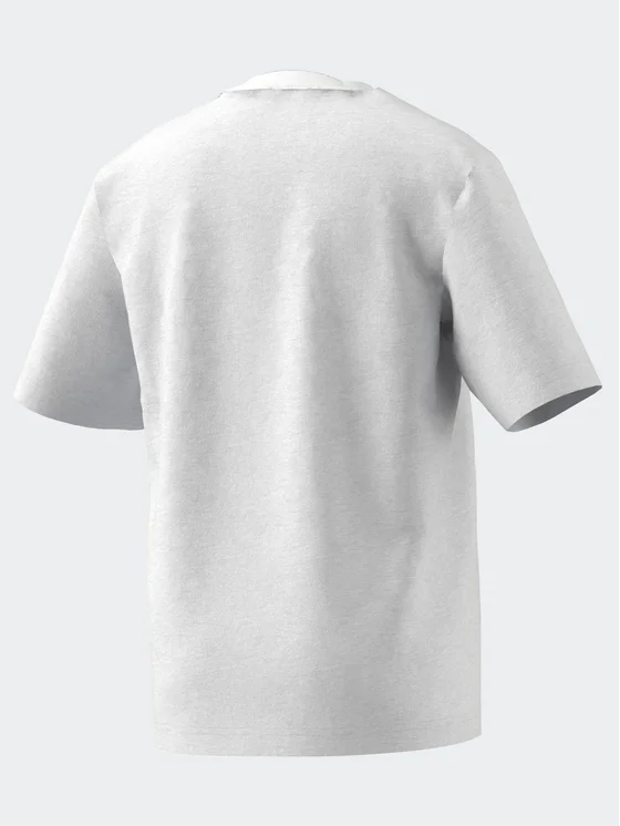 adidas-t-shirt-future-icons-logo-pique-t-shirt-ik9328-bila-loose-fit (2) ADIDAS Maice IK9328