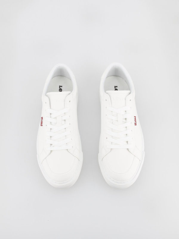 baskets-woodward-blanc-homme-levi-s (3) LEVI'S WOODWARD RUGGED LOW D7042-0013