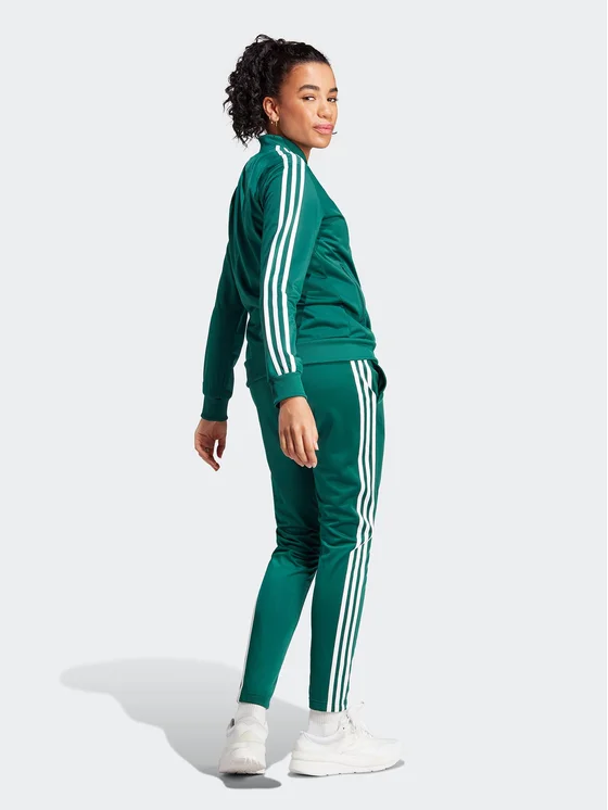 adidas-dres-essentials-3-stripes-ij8785-zielony-slim-fit-0000302535347 (2) ADIDAS Trenerka Set IJ8785
