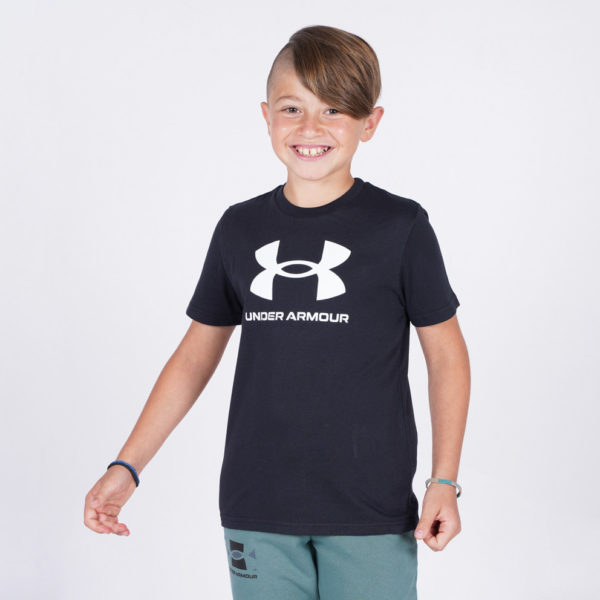 under-armour-sportstyle-logo-ss (2) UNDER ARMOUR Maice Per Femije 1363282-001