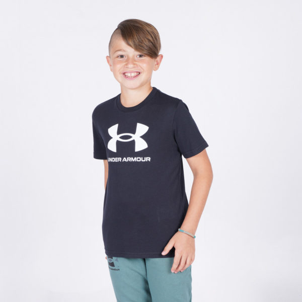 under-armour-sportstyle-logo-ss UNDER ARMOUR Maice Per Femije 1363282-001