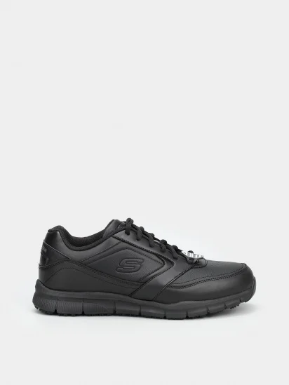 MAIN SKECHERS WORK RELAXED FIT - NAMPA SR 77156EC BLK