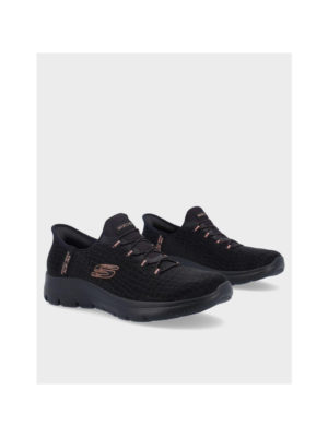 SKECHERS SLIP-INS - SUMMITS CLASSY NIGHT 150128 BKGD