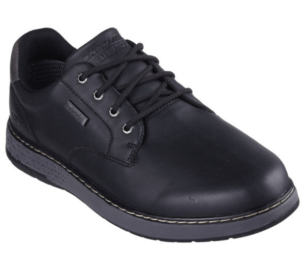 205234_BLK_E SKECHERS RELAXED FIT: GARLAN - PRYOR 205234-BLK