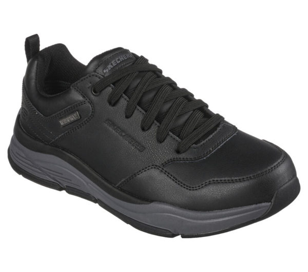 210021_BKGY_E SKECHERS RELAXED FIT: BENAGO - HOMBRE 210021-BKGY