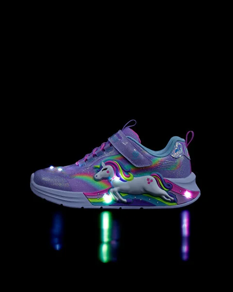 302298L-LVMT-644-1 SKECHERS UNICORN CHASER 302298L-LVMT