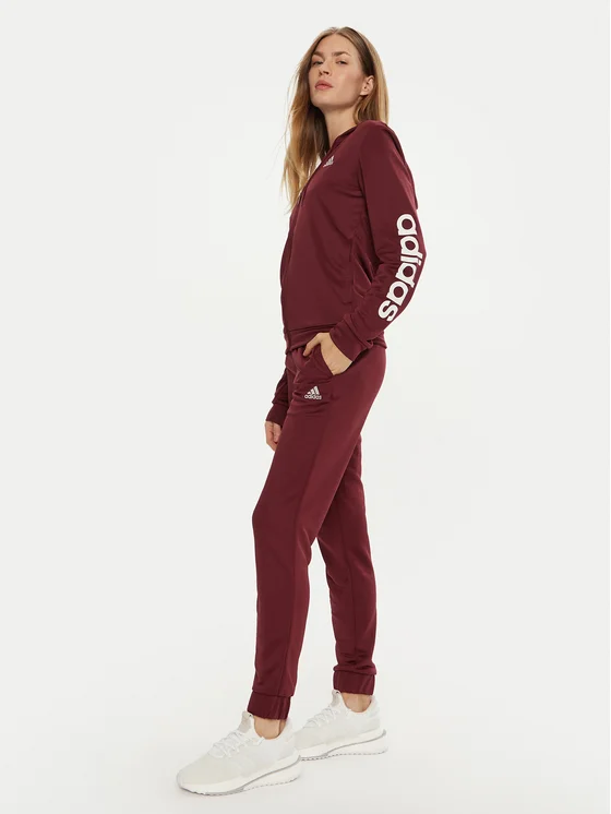 adidas-tuta-linear-ij8802-marrone-regular-fit-0000303986230 (4) ADIDAS Trenerka Set IJ8802