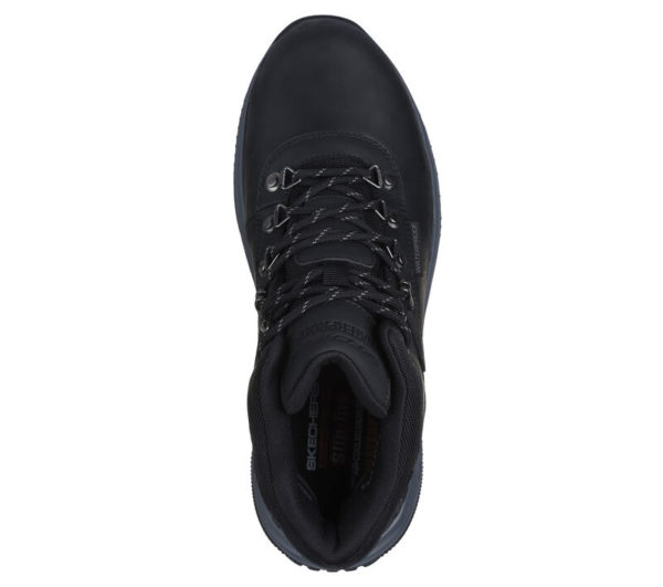 205285_BLK_B SKECHERS SLIP-INS RELAXED FIT: MEROE - PIKEMAN 205285-BLK