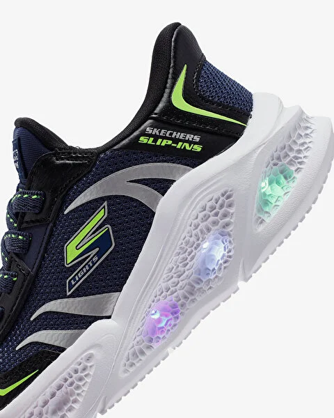 07 SKECHERS METEOR-LIGHTS - BRISK-BEAMS 403848L-NVBK