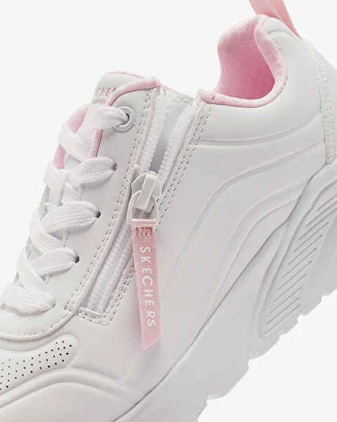 08 SKECHERS UNO LITE - EASY ZIP 310387L-WHT