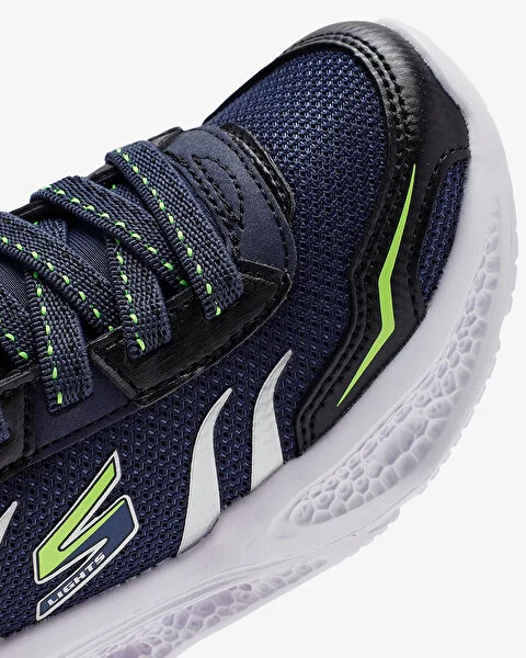 08 SKECHERS METEOR-LIGHTS - BRISK-BEAMS 403848L-NVBK