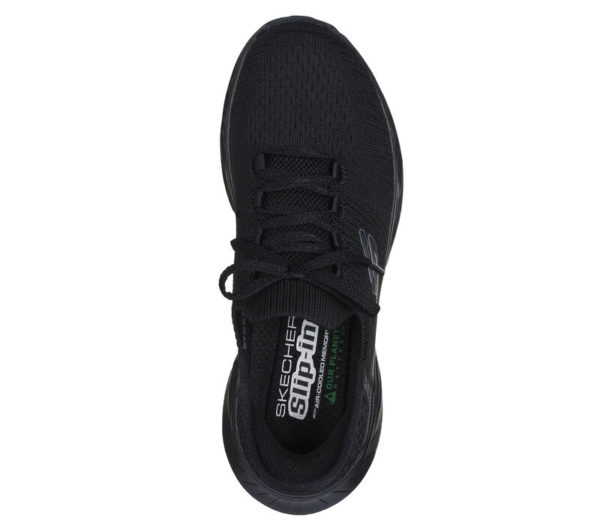 150470_BBK_B SKECHERS SLIP-INS RELAXED FIT: EDGERIDE - IMPRESSION 150470-BBK