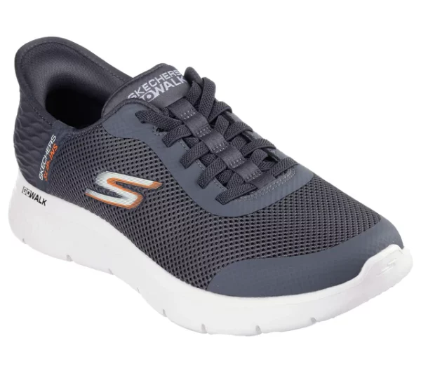 216324_GRY_large_a99cd58d-4526-4ab2-b6ed-ed3897d700d9 SKECHERS Slip-Ins: Go Walk Flex - Hands Up 216324-GRY