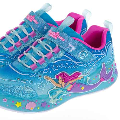 638772945361100000 (6) SKECHERS S-LIGHTS: MERMAID DREAMS 303060L-BLMT