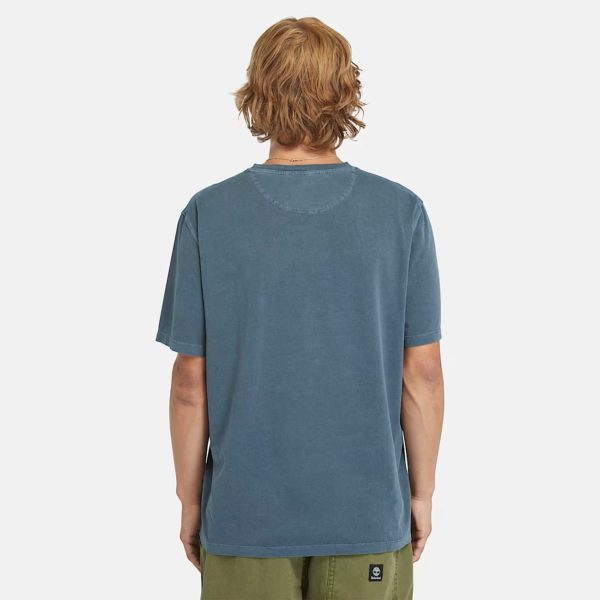 Dunstan-River-Garment-Dye-ShortSleeve-TShirt-for-Men-in-Dark-Blue (2) TIMBERLAND Maice A5YAY-433