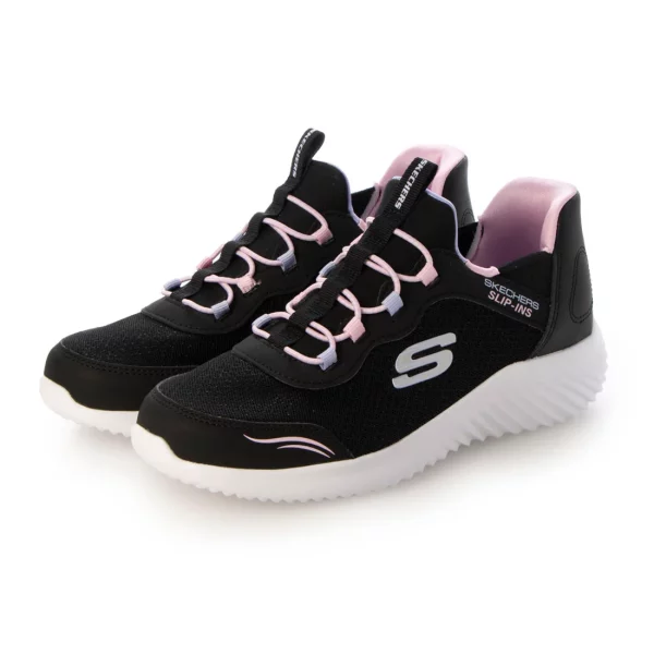 SK693BC13577_1_l SKECHERS SLIP-INS: BOUNDER - SIMPLE CUTE 303585N-BLK
