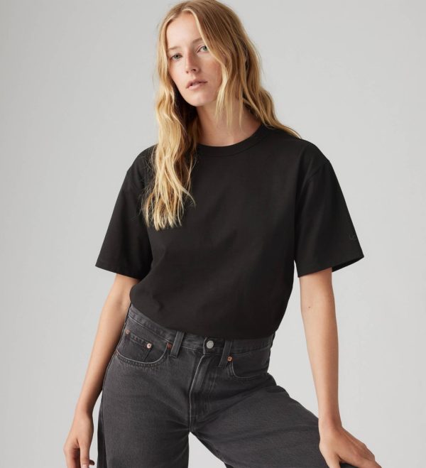 levis_t-shirt_feminino_tabor-tee-001hi-0005_anthracite-night_1 LEVI'S Maice 001HI-0005