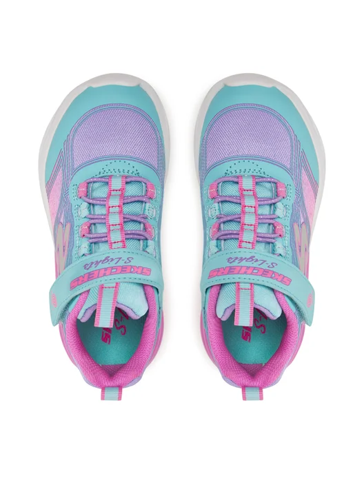 snikeri-skechers-s-lights-303712l-tqmt-roza-0000304762673 (4) SKECHERS S-LIGHTS: COSMIC GLOW 303712L-TQMT
