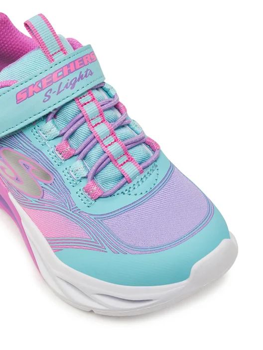 snikeri-skechers-s-lights-303712l-tqmt-roza-0000304762673 (5) SKECHERS S-LIGHTS: COSMIC GLOW 303712L-TQMT