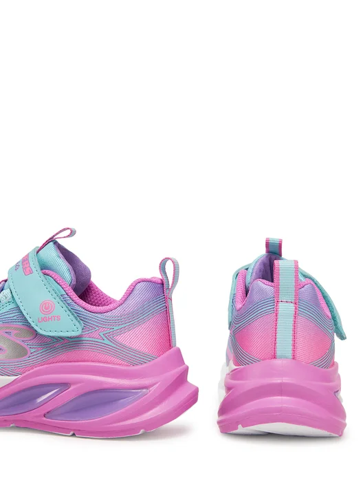 snikeri-skechers-s-lights-303712l-tqmt-roza-0000304762673 (6) SKECHERS S-LIGHTS: COSMIC GLOW 303712L-TQMT