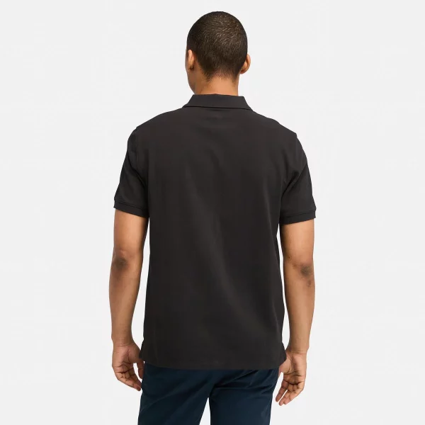 timberland-mens-millers-river-pique-polo-black-A6VDP001-_T5CLFS445BK_-4 TIMBERLAND Maice Polo A6VDP-001