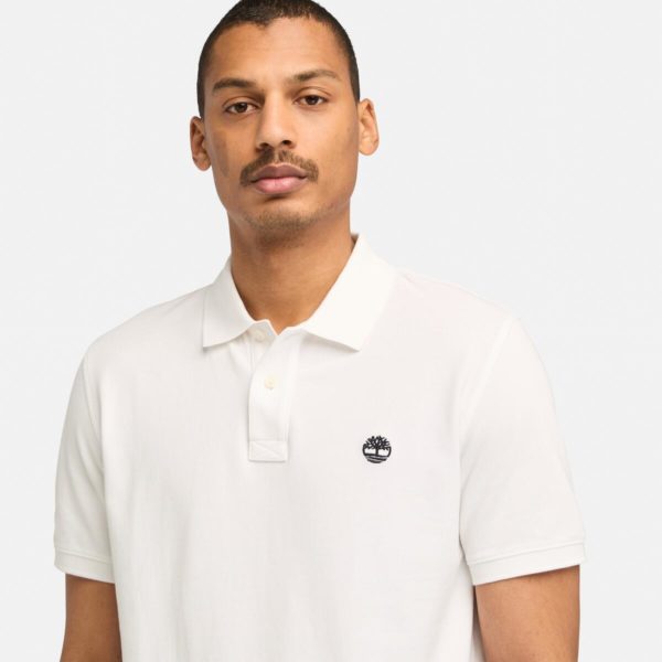 timberland-mens-millers-river-pique-polo-white-A6VDP100-_T5CLFS445WH_-3 TIMBERLAND Maice Polo A6VDP-100