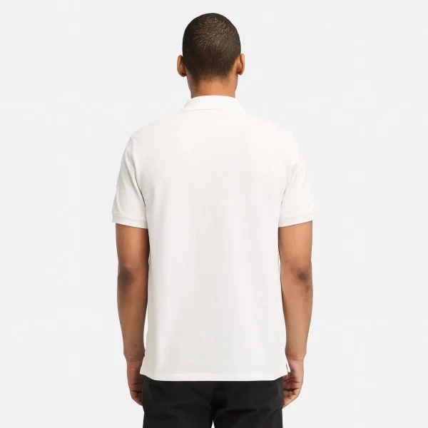 timberland-mens-millers-river-pique-polo-white-A6VDP100-_T5CLFS445WH_-4 TIMBERLAND Maice Polo A6VDP-100