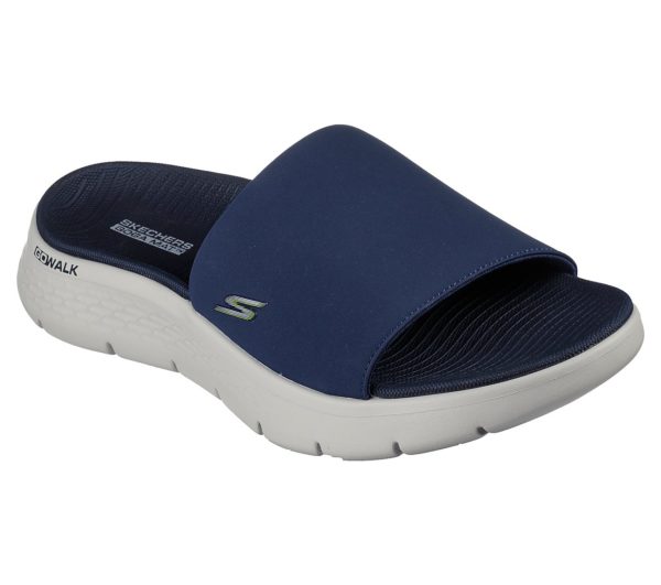 196642668736-5 SKECHERS Papuqe GO WALK FLEX SANDAL - OMURA 229203-NVY