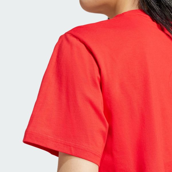 Essentials_Small_Logo_Cotton_Tee_Red_JC5946_42_detail ADIDAS Maice JC5946