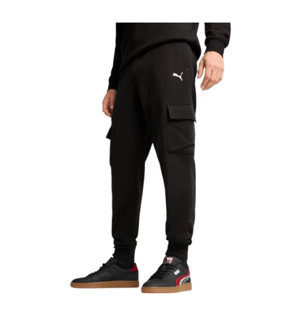 PUMA-SPODNIE-DRESOWE-MESKIE-ESS-CARGO-PANTS-CZARNE-682657-01-320318-680x714 PUMA Trenerka te Poshtme 682657-01