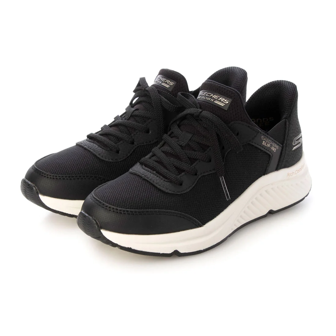 SKECHERS SLIP-INS: BOBS ARCH COMFORT B SWEET - A LOOK 117627-BLK