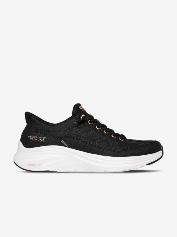 SKECHERS SLIP-INS: CONTOUR FOAM - COZY FIT GOLDEN HOUR 150413-BKRG