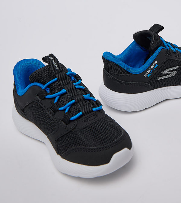 SKECHERS SLIP-INS: DYNA-LITE - TURBO-BRISK BUDDIES 403904N-BKRY