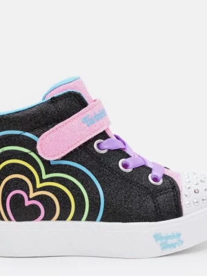 SKECHERS TWINKLE TOES: HEART STEPS - HEART GLOW 314623N-BKMT