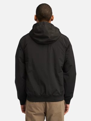 Waterproof Sailor Bomber for Men in Black (4)