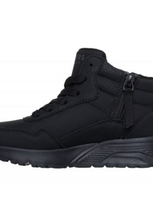 Buty mlodziezowe zimowe skechers uno lite aqua ave czarne 417009l bbk (1)