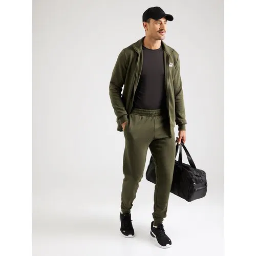 puma-muska-komplet-trenerka-ess-sweat-suit-tr-684848-70-maslinasta-cene (2) PUMA Trenerka Set 684848-70
