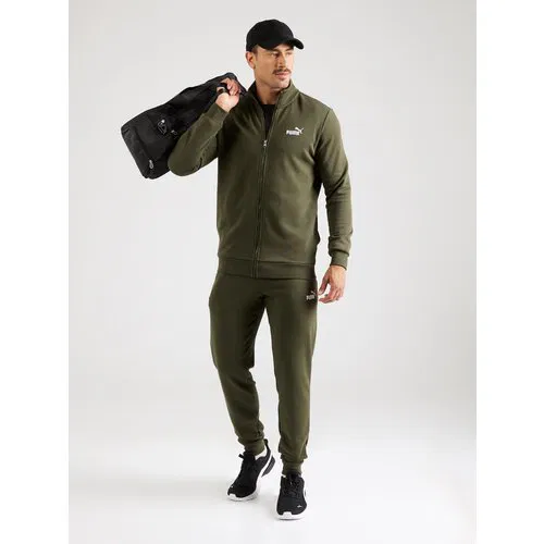 puma-muska-komplet-trenerka-ess-sweat-suit-tr-684848-70-maslinasta-cene PUMA Trenerka Set 684848-70