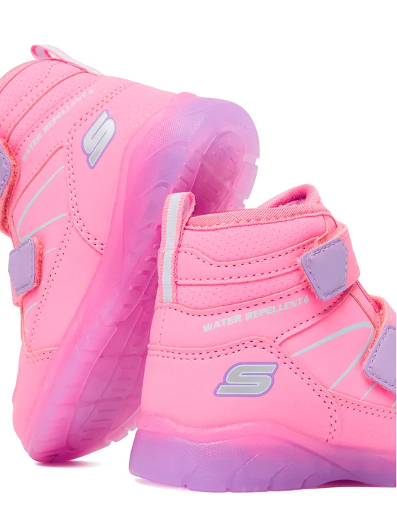 SKECHERS S-LIGHTS: ILLUMI-BRIGHTS - POLAR STEPPERS 319310N-PKMT
