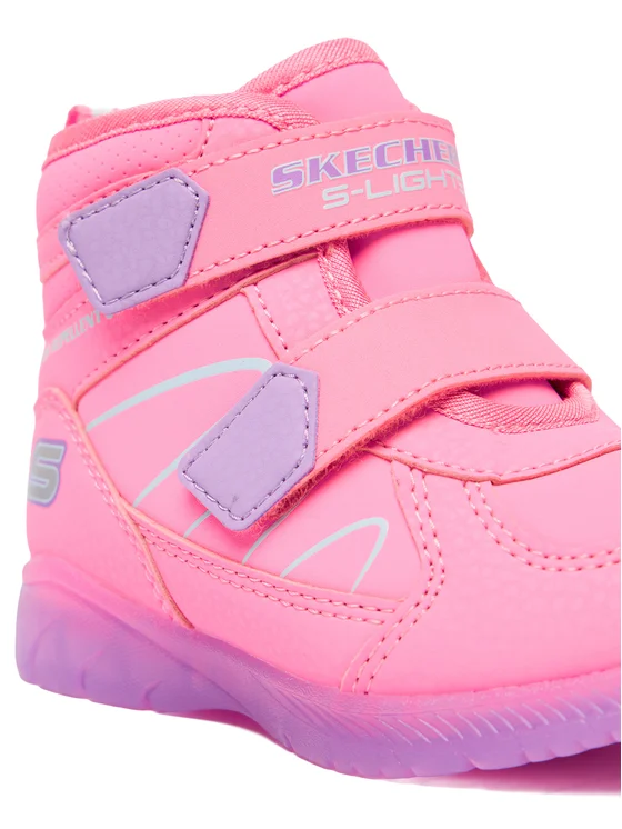 SKECHERS S-LIGHTS: ILLUMI-BRIGHTS - POLAR STEPPERS 319310N-PKMT