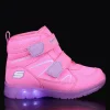 SKECHERS S-LIGHTS: ILLUMI-BRIGHTS - POLAR STEPPERS 319310N-PKMT