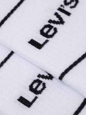 Κάλτσες Levis Short Cut Logo Sport 2 Ζεύγη 37157 0665 Άσπρο 2 1000x1000