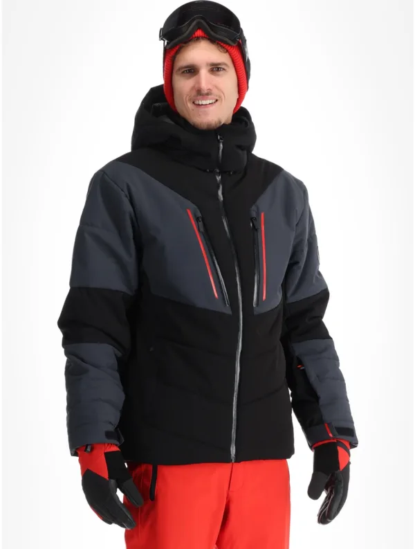 Icepeak earlville aa jas gevoerd heren basic black zwart ICEP856114506I 990 BI 02