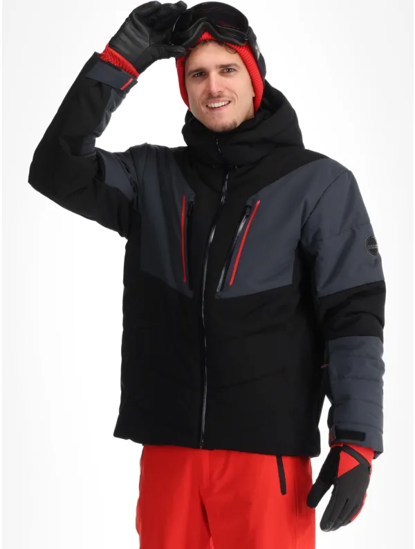 Icepeak earlville aa jas gevoerd heren basic black zwart ICEP856114506I 990 BI 04