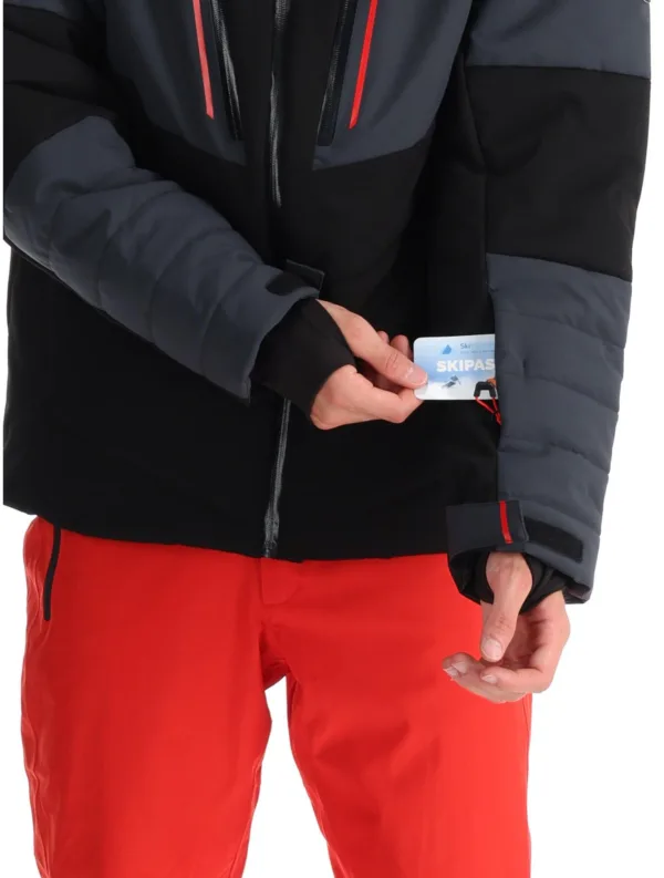 Icepeak earlville aa jas gevoerd heren basic black zwart ICEP856114506I 990 BI 07