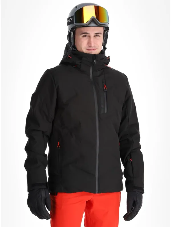 Icepeak foley aa jas gevoerd heren black zwart ICEP656132593I 990 BI