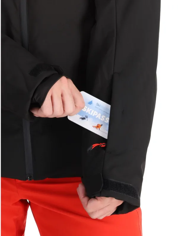 Icepeak foley aa jas gevoerd heren black zwart ICEP656132593I 990 BI